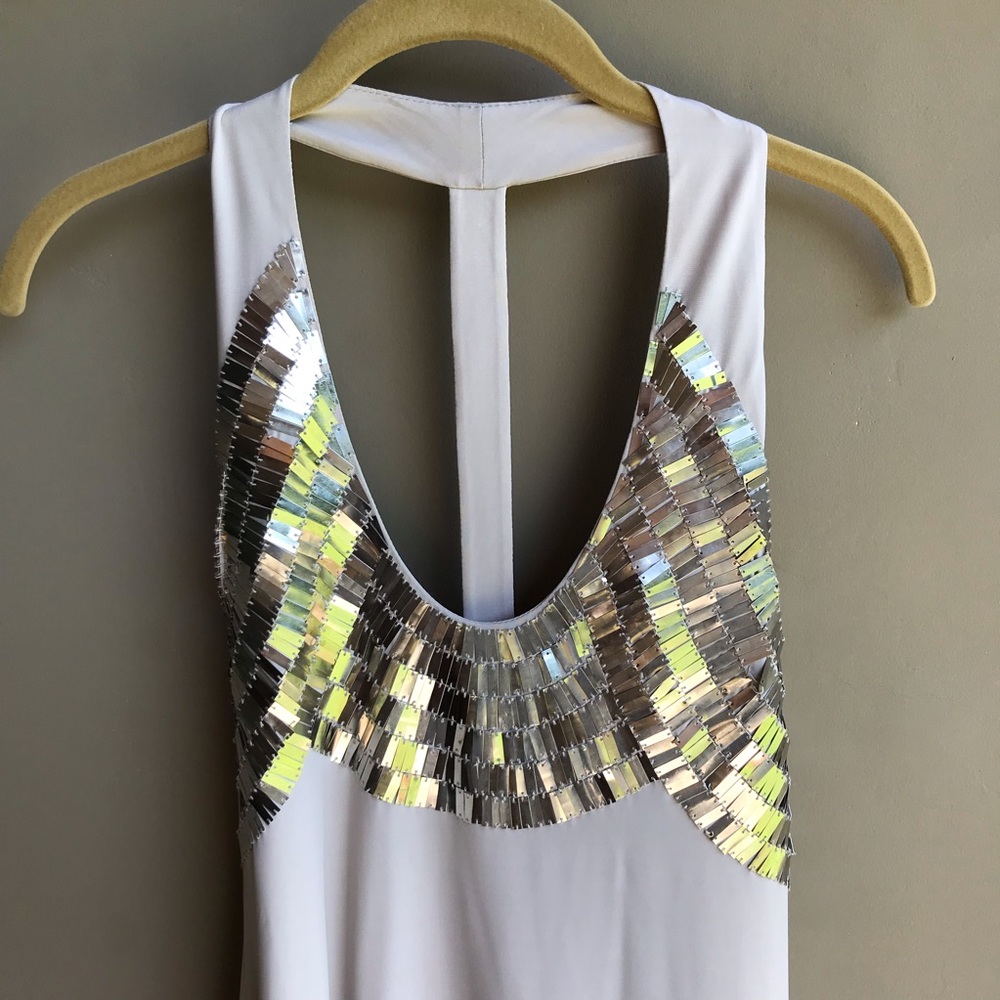 Like New Bebe Sequined Cocktail Dress - Picture 2 of 6